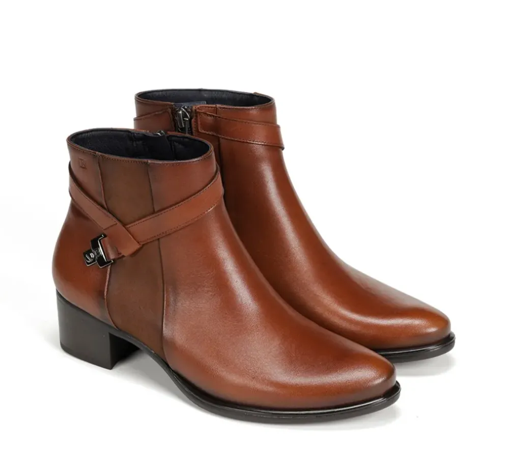 Fluchos Dorking By Fluchos|Calzado Casual>ALEGRIA D7232 Botín Marrón