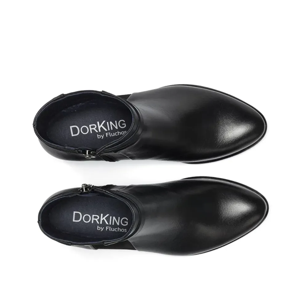 Fluchos Dorking By Fluchos|Calzado Casual>ALEGRIA D7232 Botín Negro