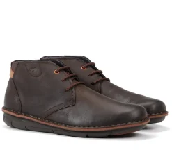 Fluchos Institch|Calzado Casual>ALFA F0701 Botín Marrón
