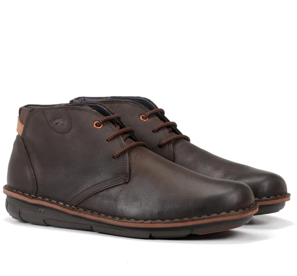 Fluchos Institch|Calzado Casual>ALFA F0701 Botín Marrón