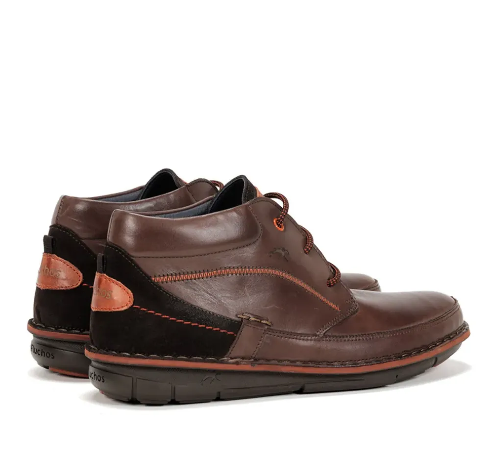 Fluchos Institch|Calzado Casual>ALFA F1028 Botín Marrón