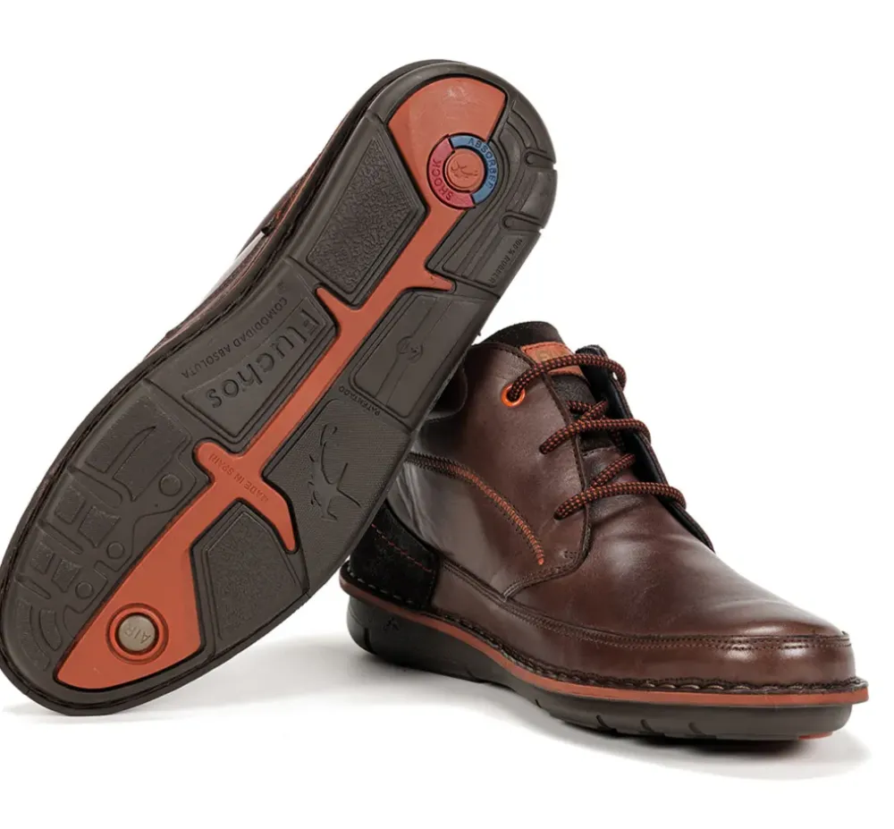 Fluchos Institch|Calzado Casual>ALFA F1028 Botín Marrón