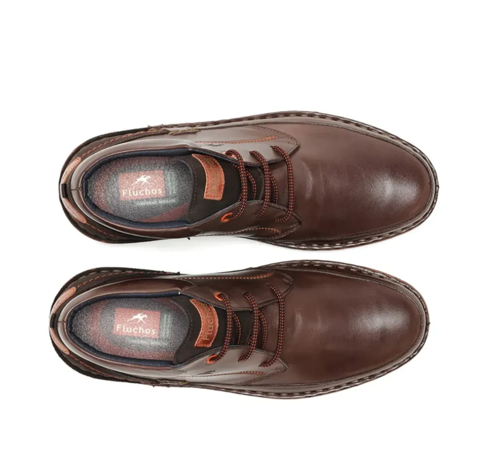 Fluchos Institch|Calzado Casual>ALFA F1028 Botín Marrón