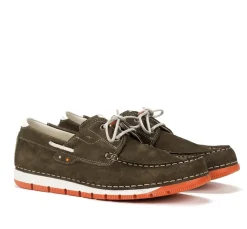 Fluchos Hombre>ANDREY F1448 Náuticos Verde