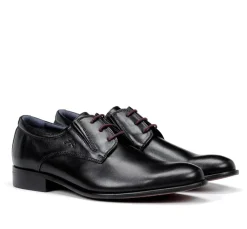 Fluchos Hombre>APOLO 8551 Zapato Negro