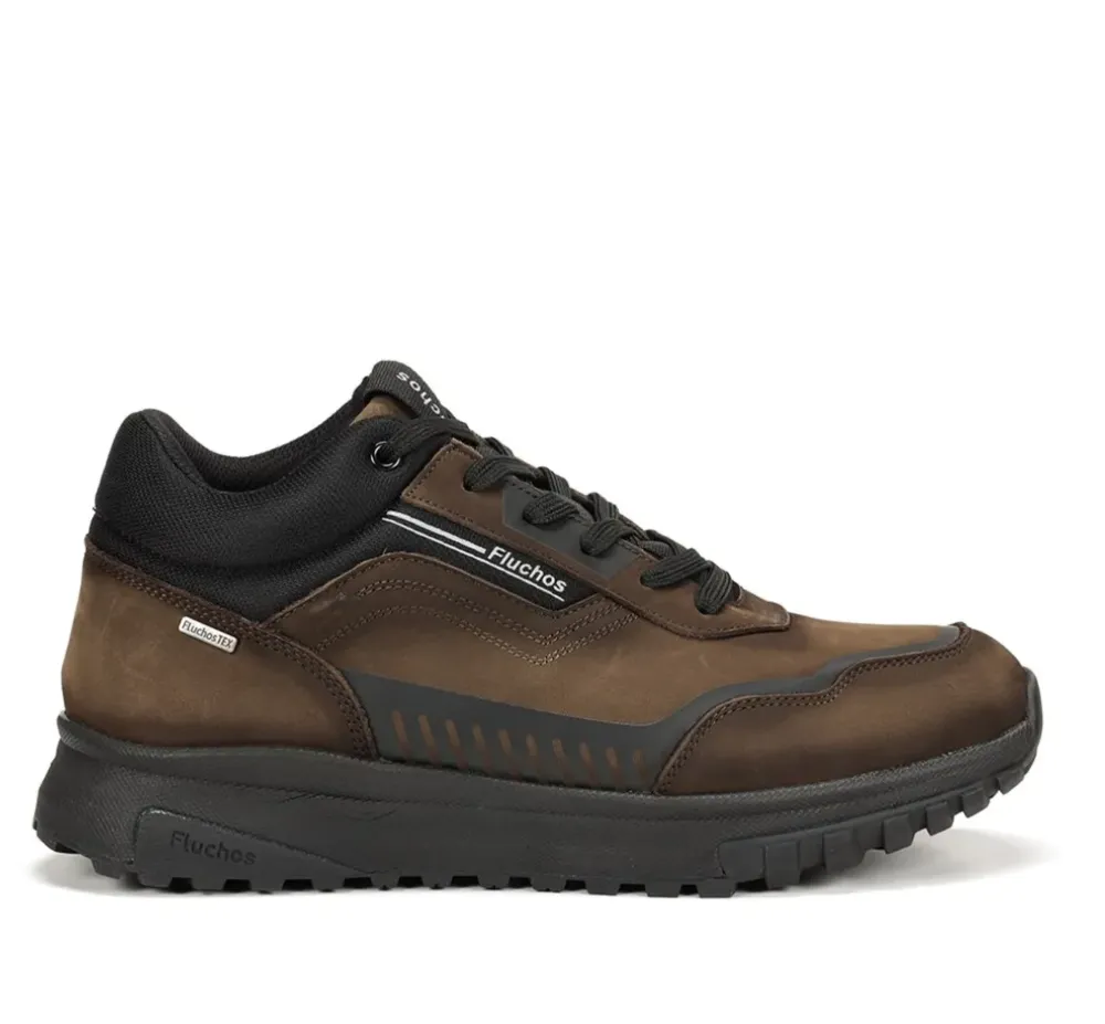 Fluchos Impermeable|Cordones>ARION F1840 Deportivo Taupe