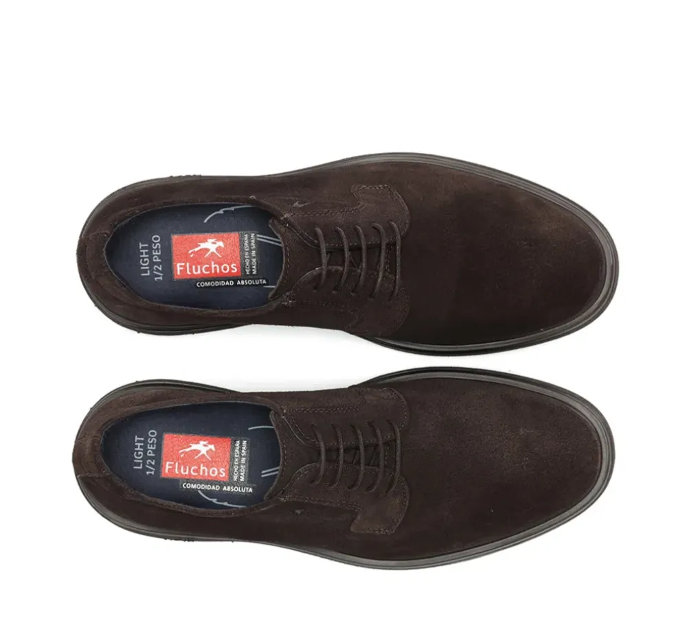 Fluchos Light|Calzado Vestir>BELGAS F0631 Zapato Marrón