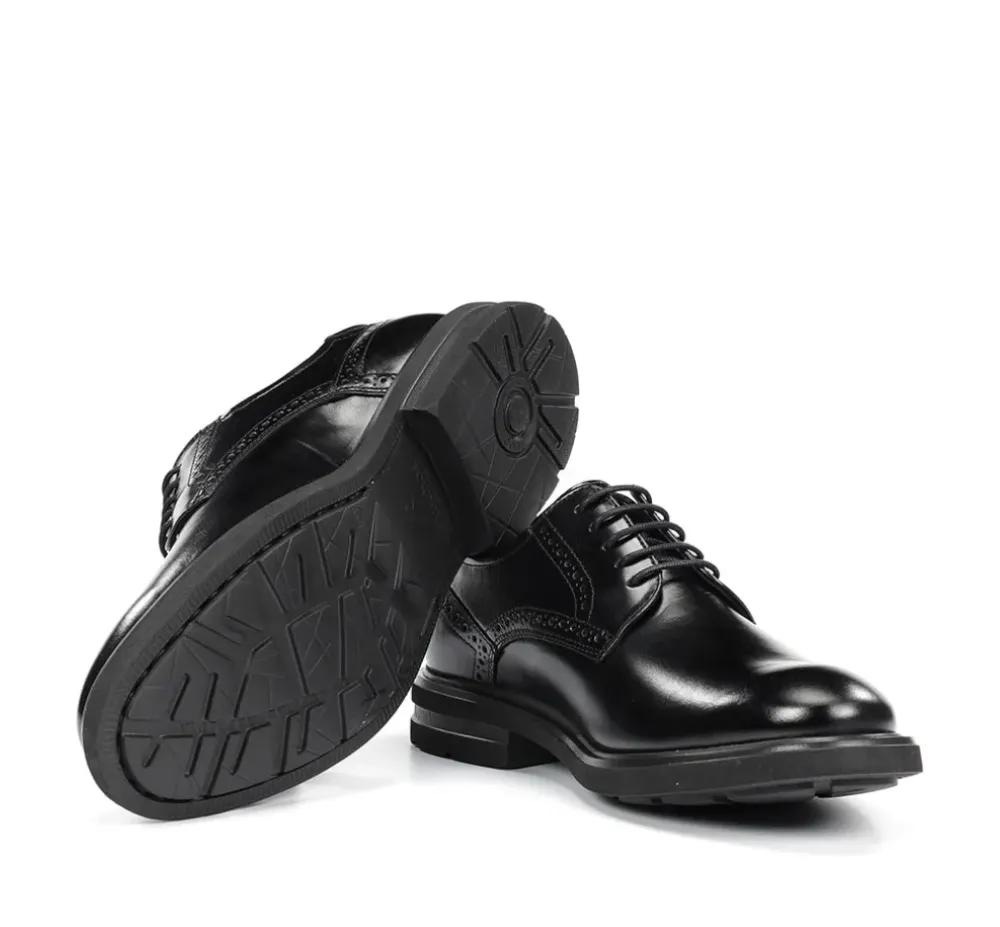 Fluchos Light|Calzado Vestir>BELGAS F0630 Zapato Negro