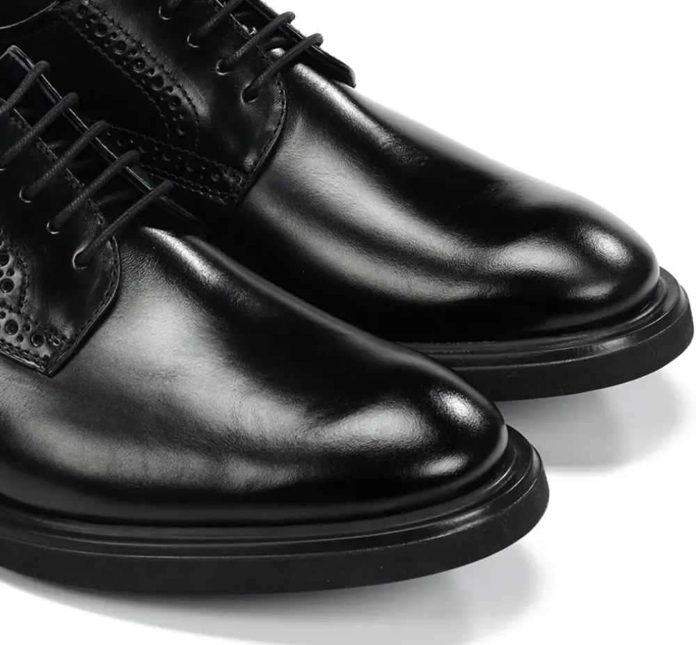Fluchos Light|Calzado Vestir>BELGAS F0630 Zapato Negro