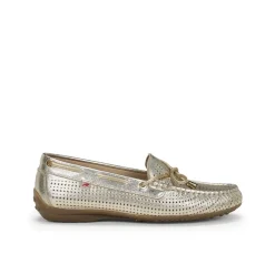 Fluchos Mujer>BRUNI F1428 Mocasín Dorado