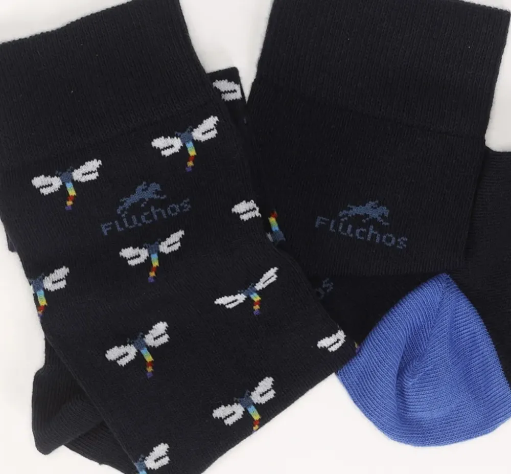 Fluchos Calcetines>CA0009 Calcetines Largos Libelulas