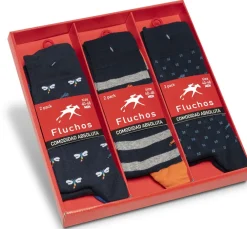 Fluchos Calcetines>CA0012 Pack 3 Calcetines Hombre