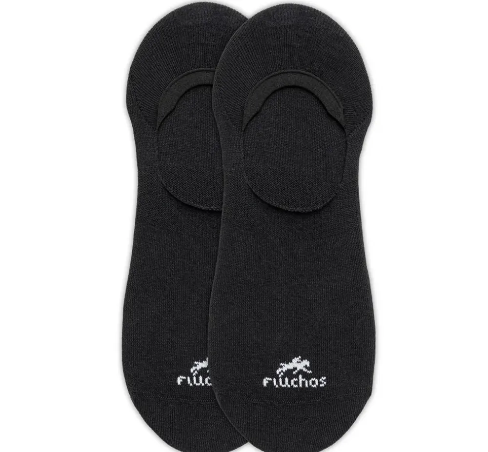 Fluchos Calcetines>CA0002 Pinkies Negros