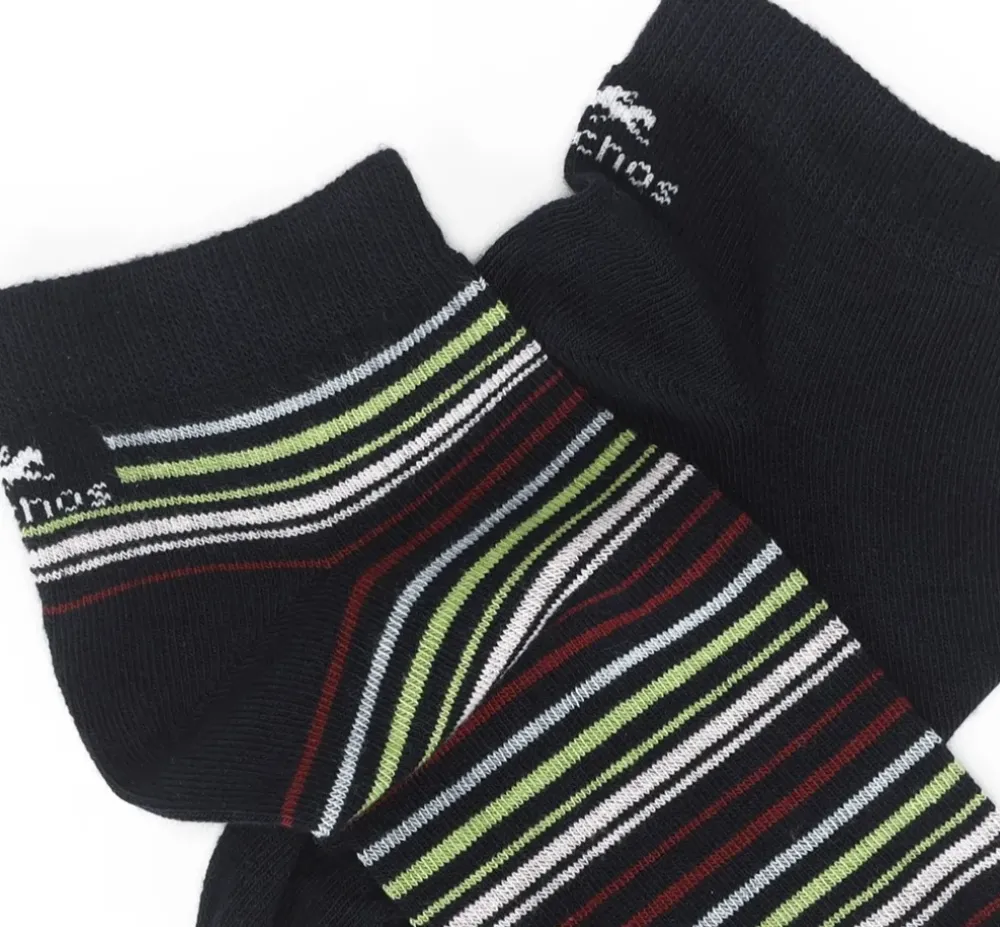 Fluchos Calcetines>CA0010 Tobilleros Azules y Rayas