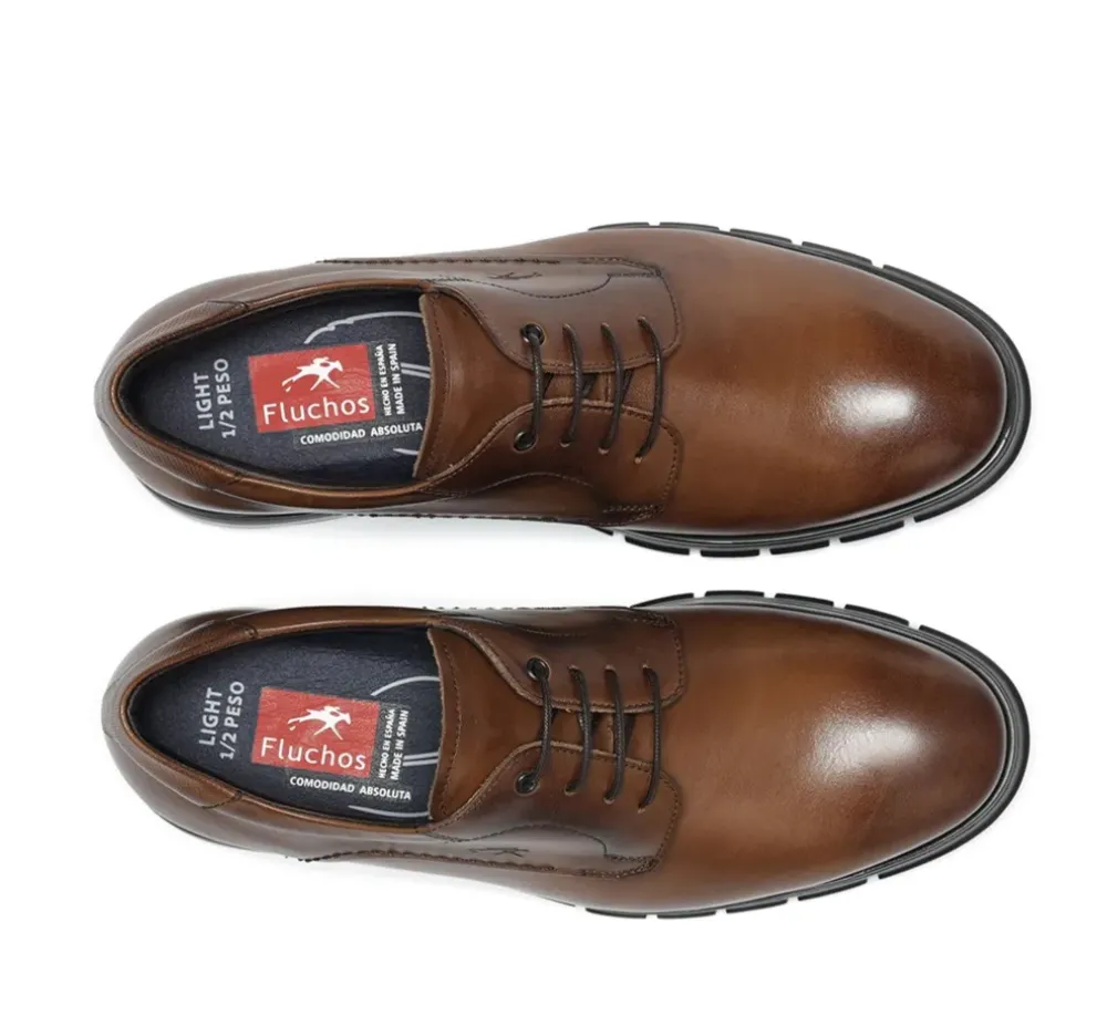 Fluchos Light|Originals>CHESTER F2046 Zapato Marrón