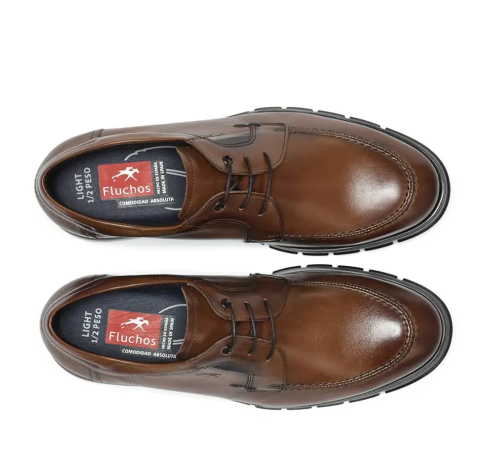 Fluchos Light|Originals>CHESTER F2049 Zapato Marrón