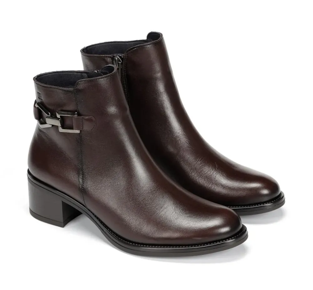 Fluchos Dorking By Fluchos|Calzado Casual>CHIARA D9347 Botín Marrón