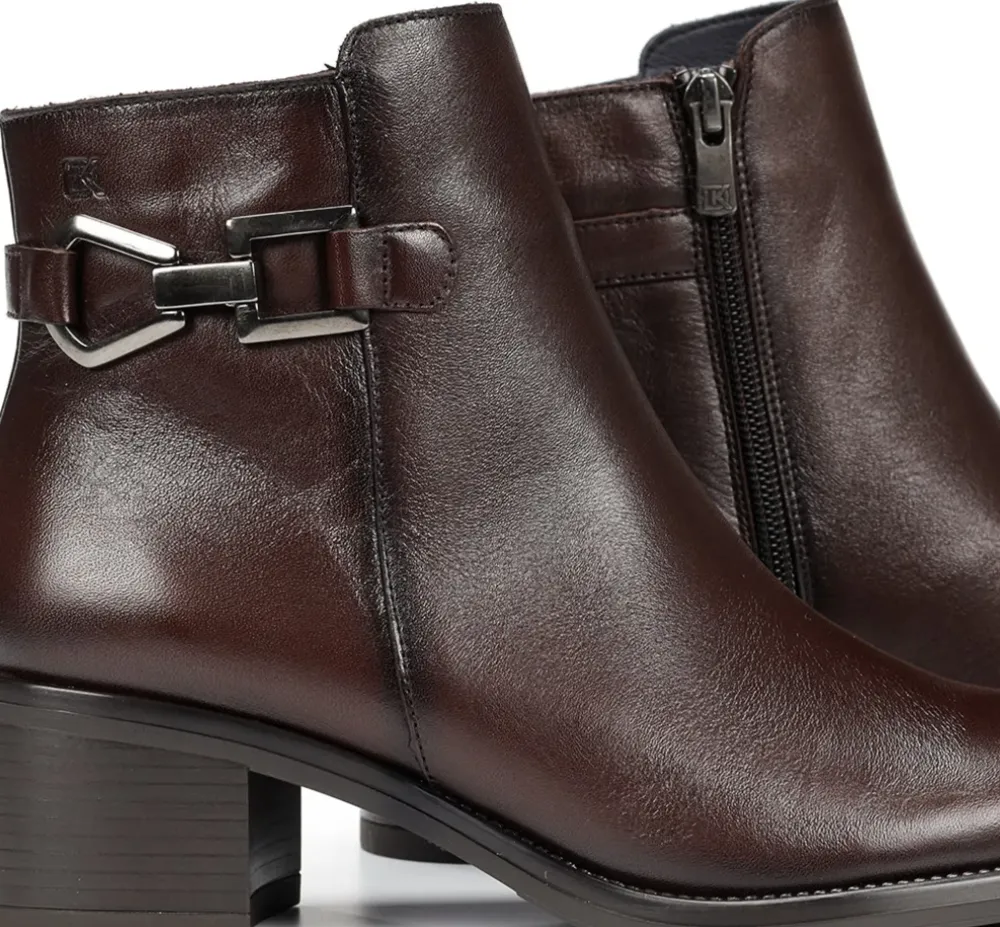 Fluchos Dorking By Fluchos|Calzado Casual>CHIARA D9347 Botín Marrón