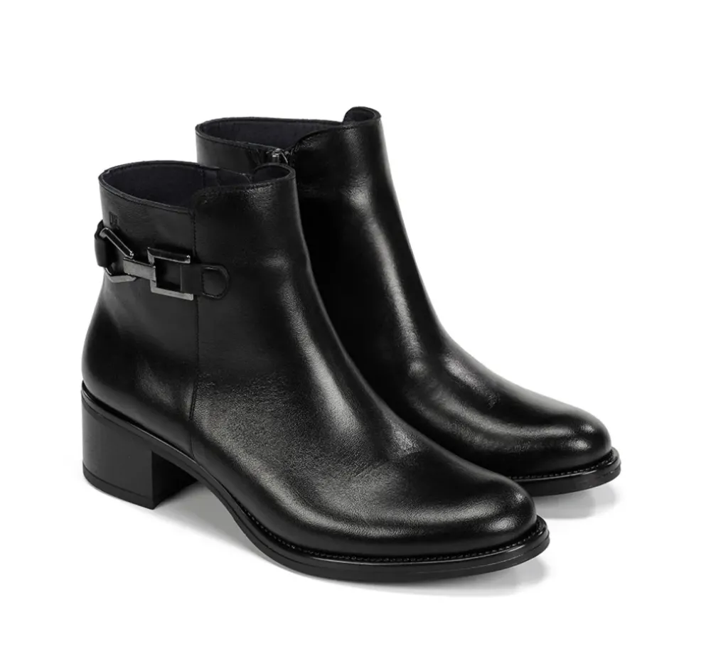 Fluchos Dorking By Fluchos|Calzado Casual>CHIARA D9347 Botín Negro
