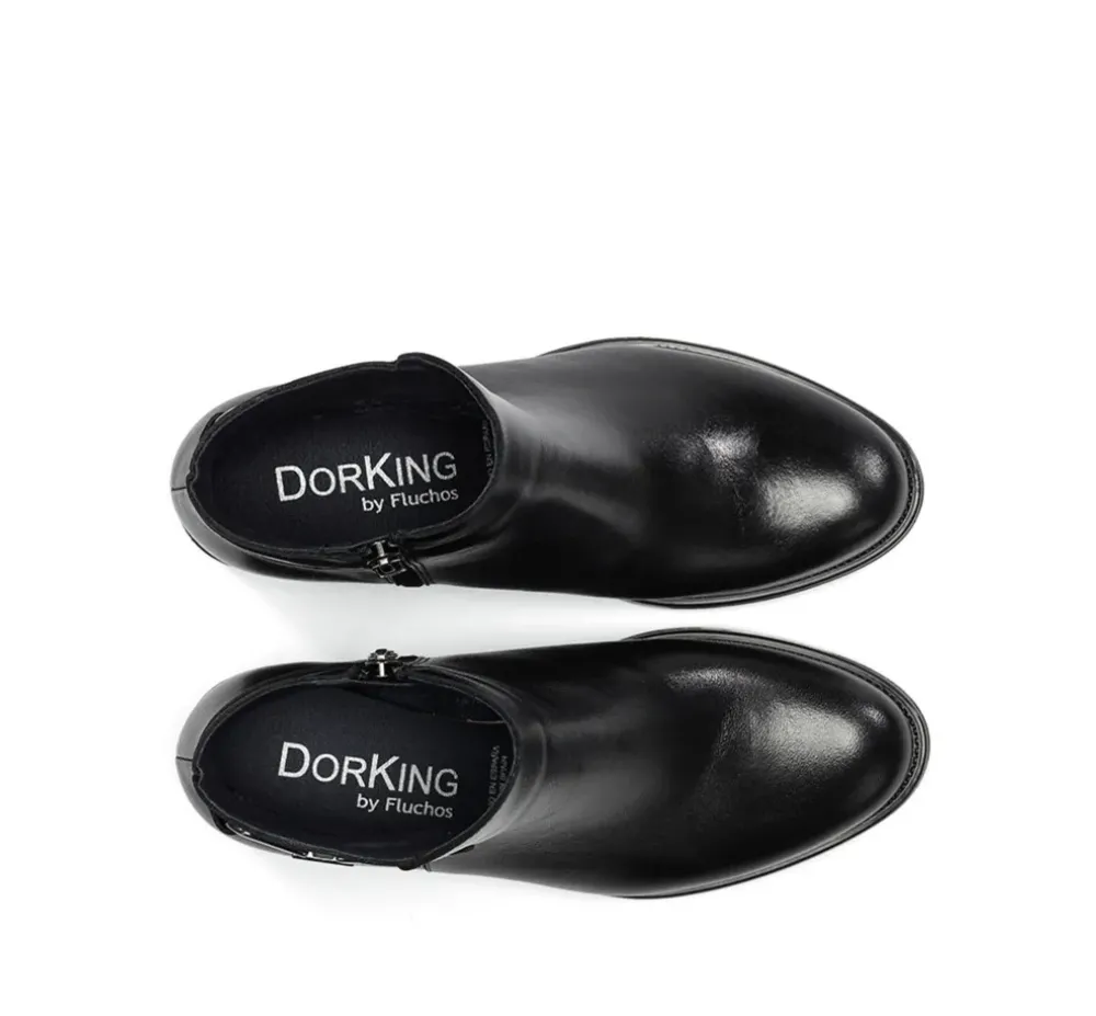 Fluchos Dorking By Fluchos|Calzado Casual>CHIARA D9347 Botín Negro
