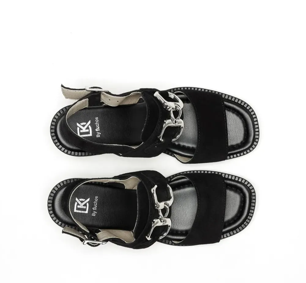 Fluchos Mujer>CIRCUS D9065 Sandalia Negra
