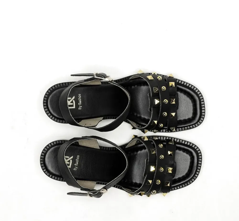 Fluchos Mujer>CIRCUS D9066 Sandalia Negra