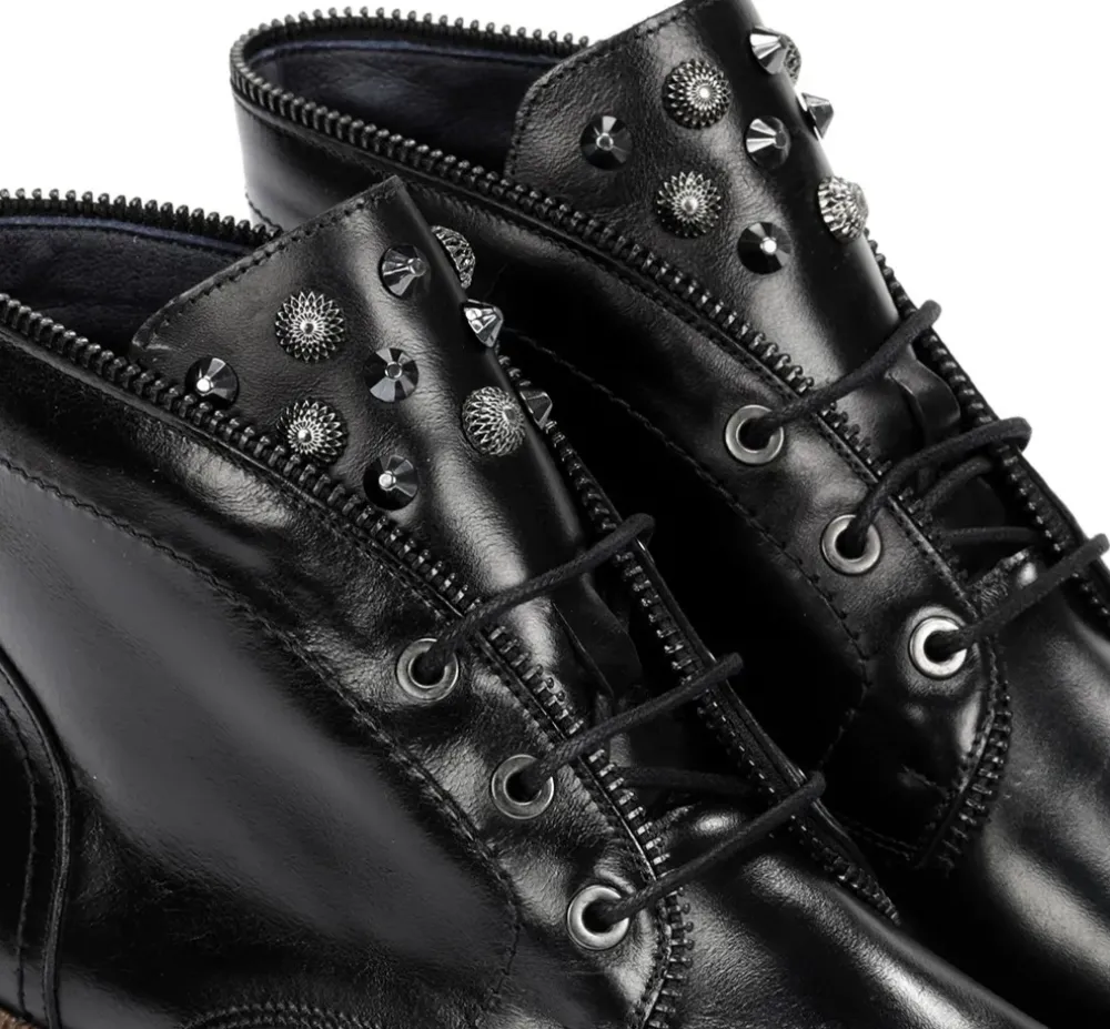 Fluchos Dorking By Fluchos|Calzado Casual>COSMO D9390 Botín Negro