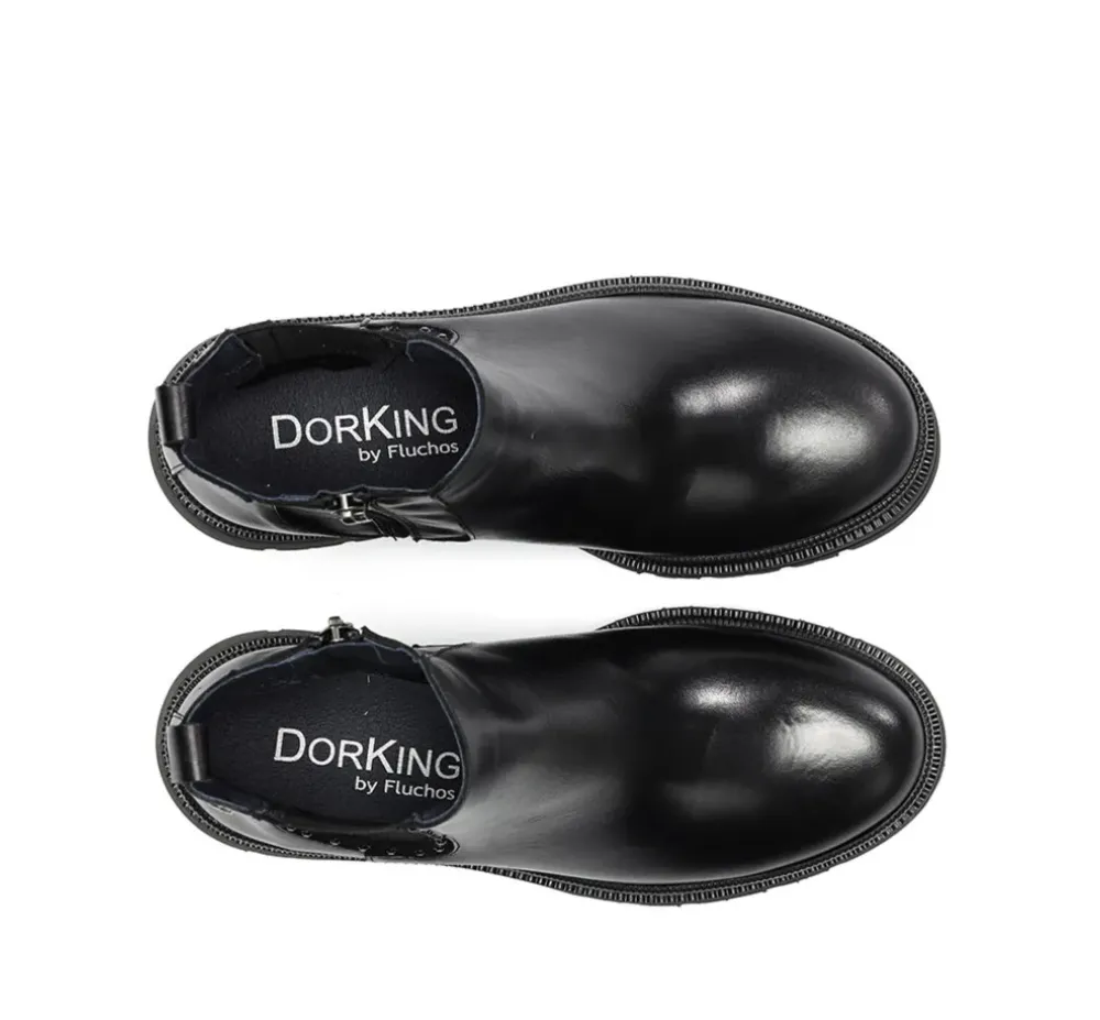 Fluchos Dorking By Fluchos|Botines>COSMO D9391 Botín Negro