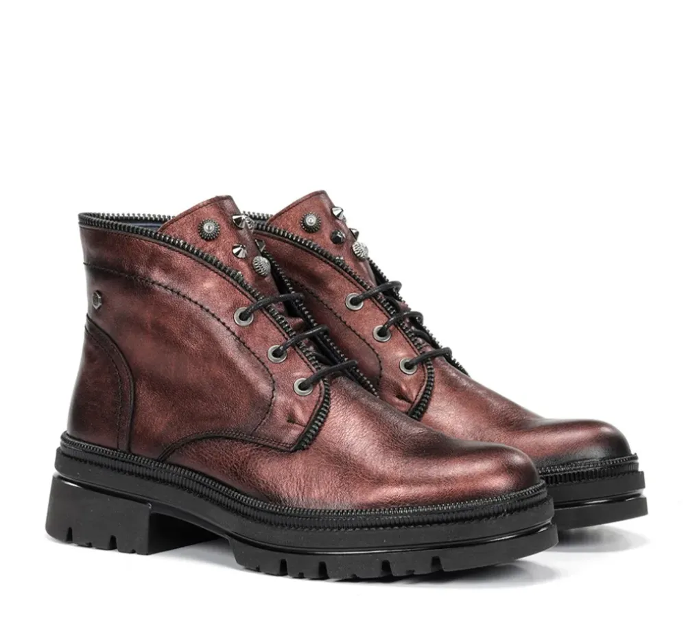 Fluchos Dorking By Fluchos|Calzado Casual>COSMO D9390 Botín Rojo