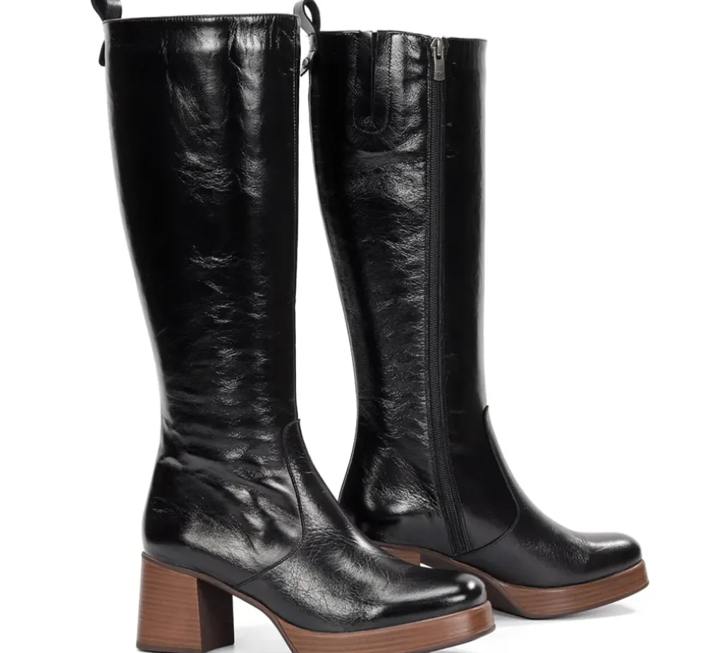 Fluchos Dorking By Fluchos|Calzado Casual>CRISTEL D9339 Bota Negra
