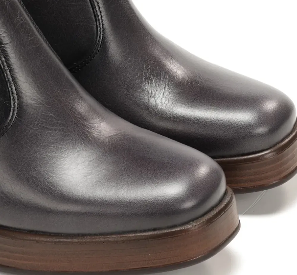 Fluchos Dorking By Fluchos|Calzado Casual>CRISTEL D9157 Botín Gris