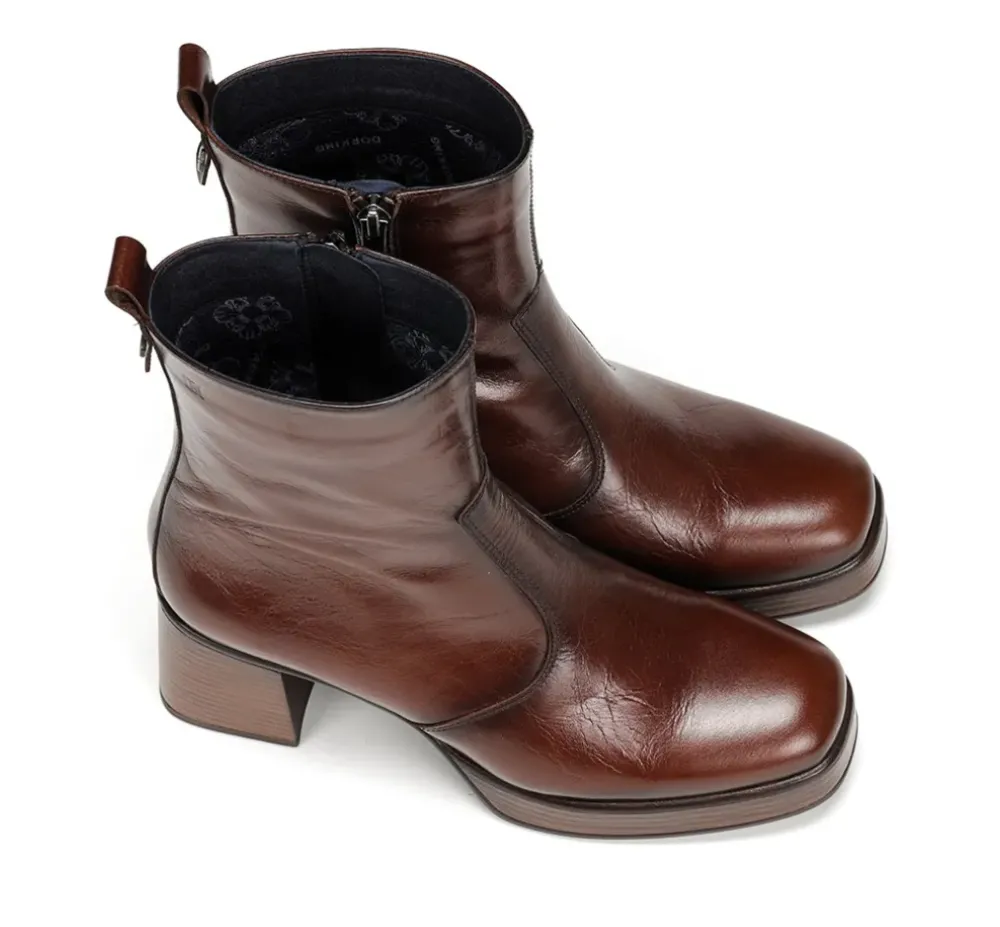 Fluchos Dorking By Fluchos|Calzado Casual>CRISTEL D9157 Botín Marrón