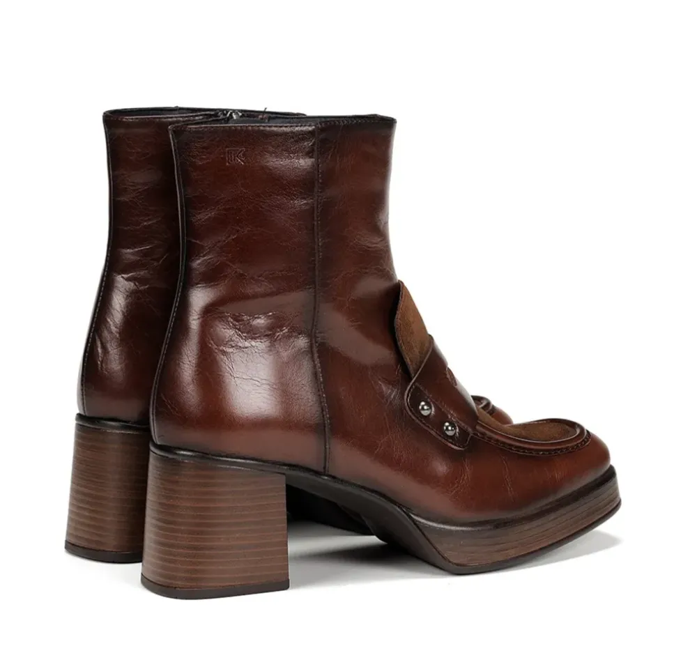Fluchos Mujer>CRISTEL D9158 Botín Marrón