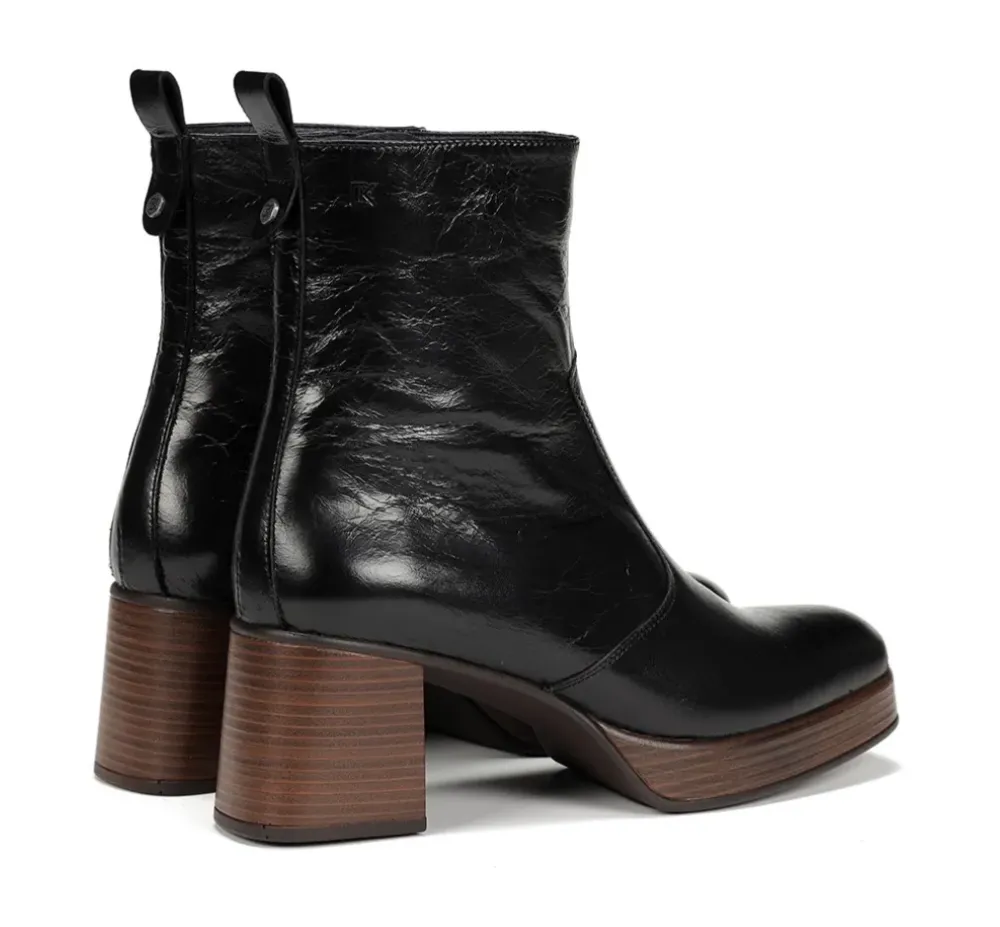 Fluchos Dorking By Fluchos|Calzado Casual>CRISTEL D9157 Botín Negro