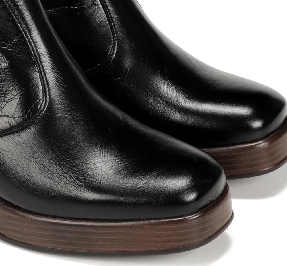 Fluchos Dorking By Fluchos|Calzado Casual>CRISTEL D9157 Botín Negro