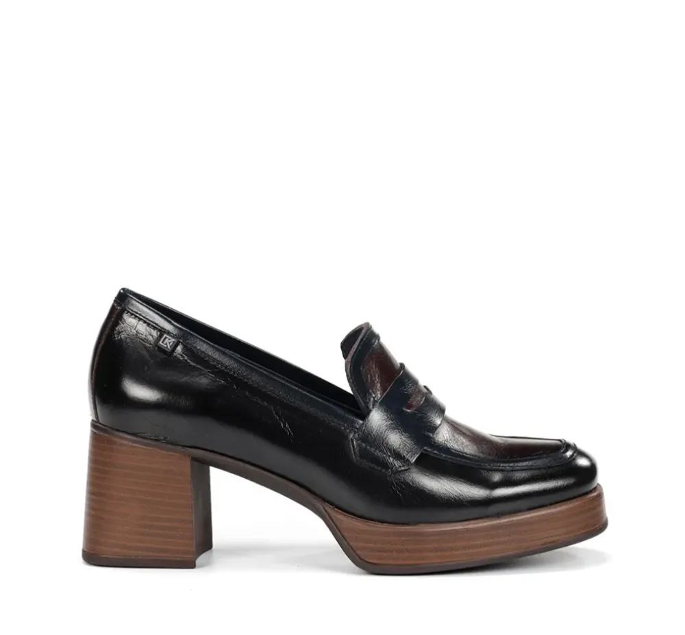 Fluchos Dorking By Fluchos|Calzado Casual>CRISTEL D9334 Mocasín Negro