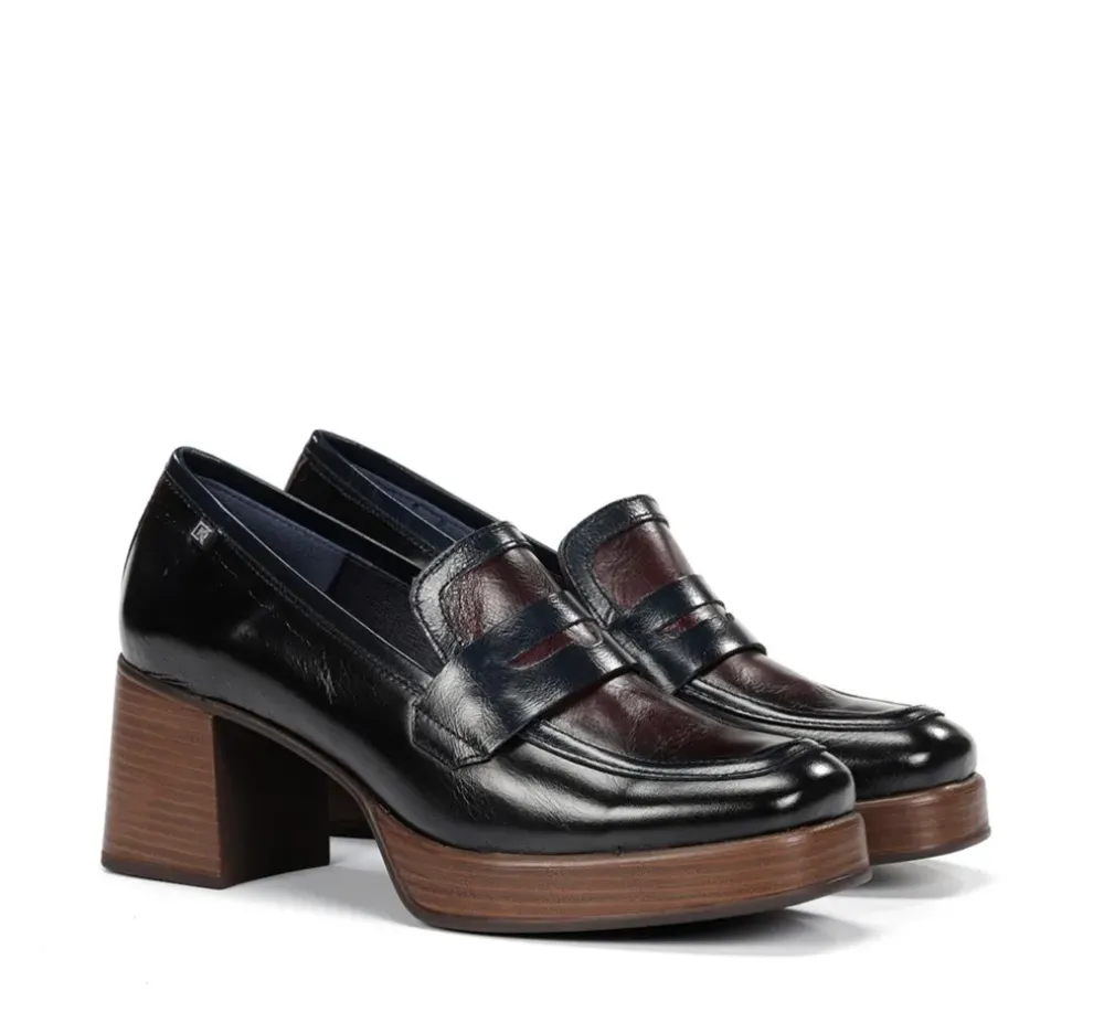 Fluchos Dorking By Fluchos|Calzado Casual>CRISTEL D9334 Mocasín Negro