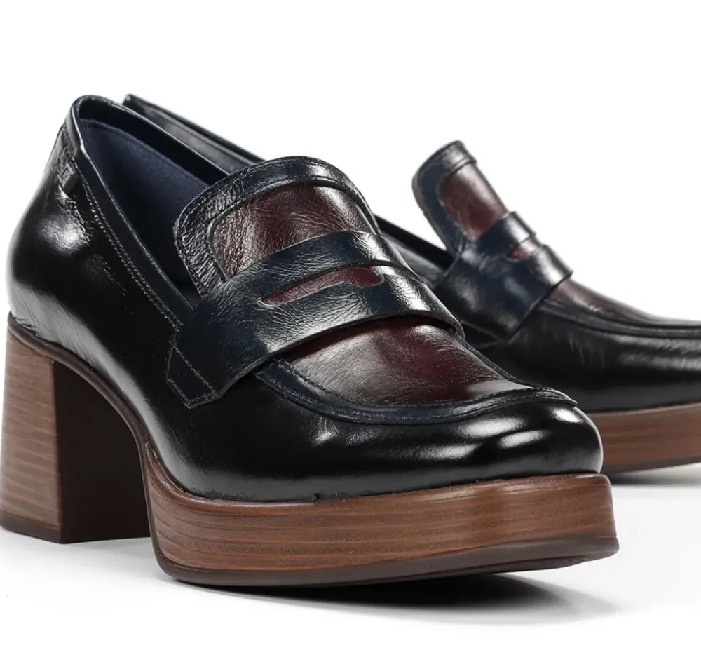 Fluchos Dorking By Fluchos|Calzado Casual>CRISTEL D9334 Mocasín Negro