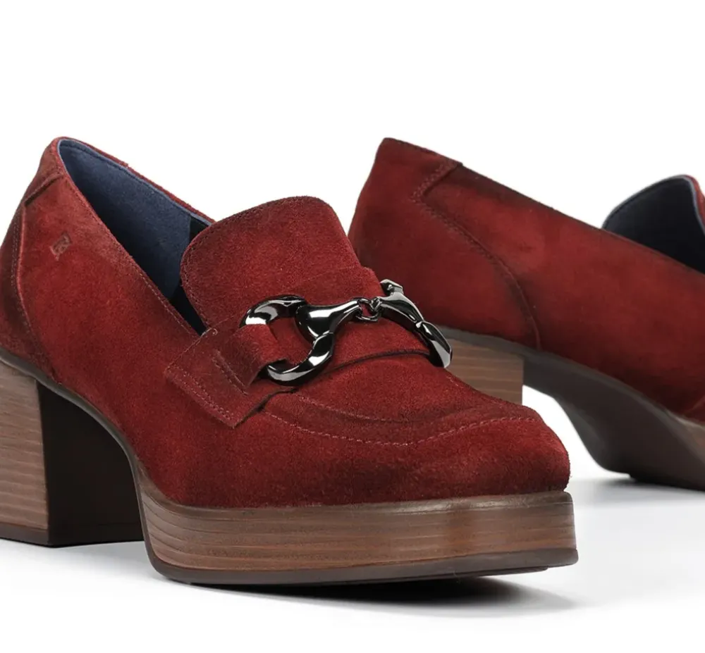 Fluchos Dorking By Fluchos|Calzado Casual>CRISTEL D9155 Mocasín Rojo