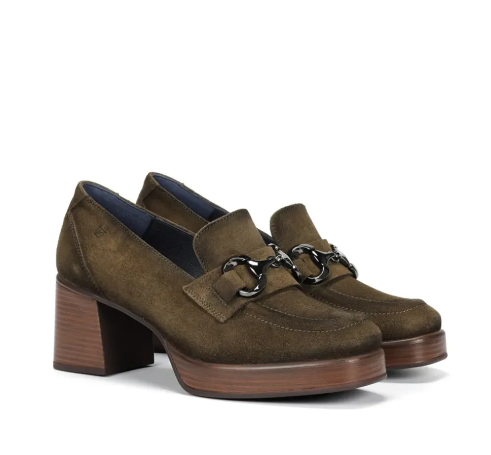 Fluchos Dorking By Fluchos|Calzado Casual>CRISTEL D9155 Mocasín Verde