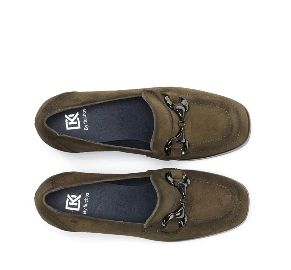 Fluchos Dorking By Fluchos|Calzado Casual>CRISTEL D9155 Mocasín Verde