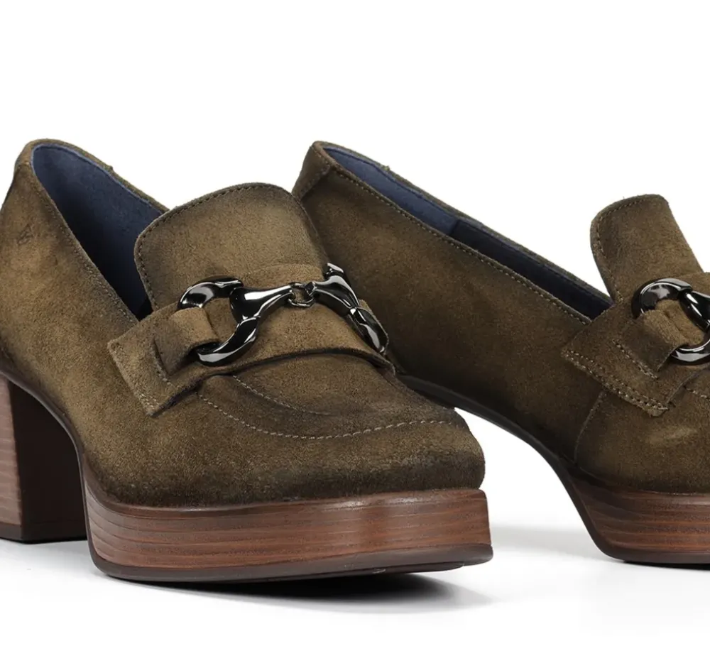 Fluchos Dorking By Fluchos|Calzado Casual>CRISTEL D9155 Mocasín Verde