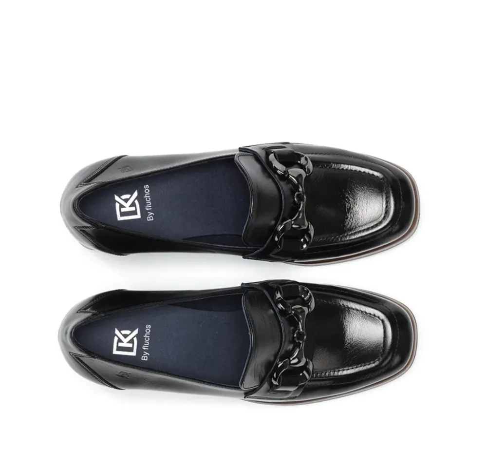 Fluchos Dorking By Fluchos|Calzado Casual>CRISTEL D9155 Zapato Negro