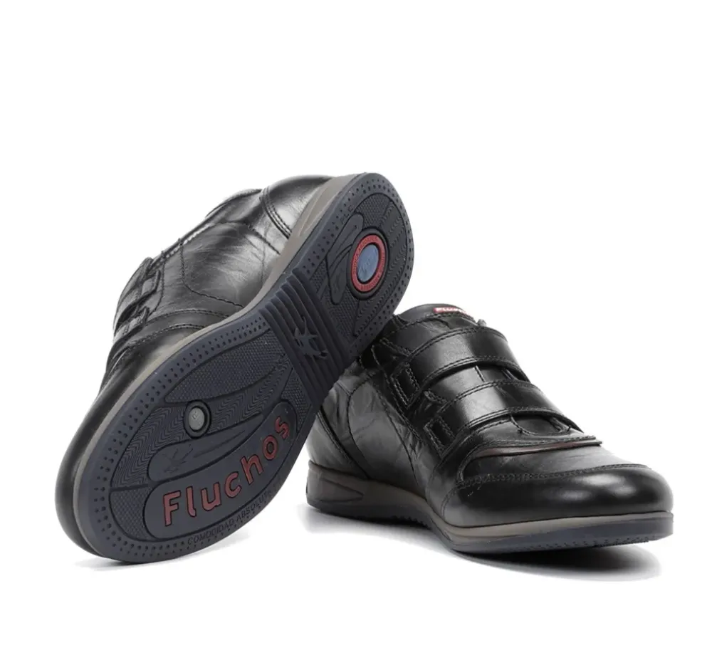 Fluchos Calzado Casual|Deportivos>DANIEL 9262 Zapato Negro