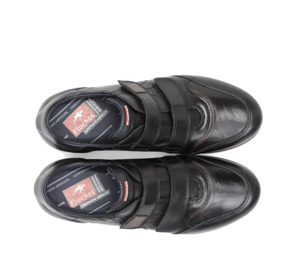 Fluchos Calzado Casual|Deportivos>DANIEL 9262 Zapato Negro