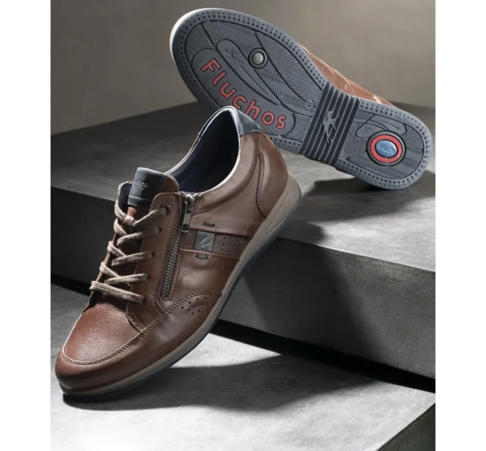 Fluchos Calzado Casual|Deportivos>DANIEL F1280 Zapato Con Cordones Marrón
