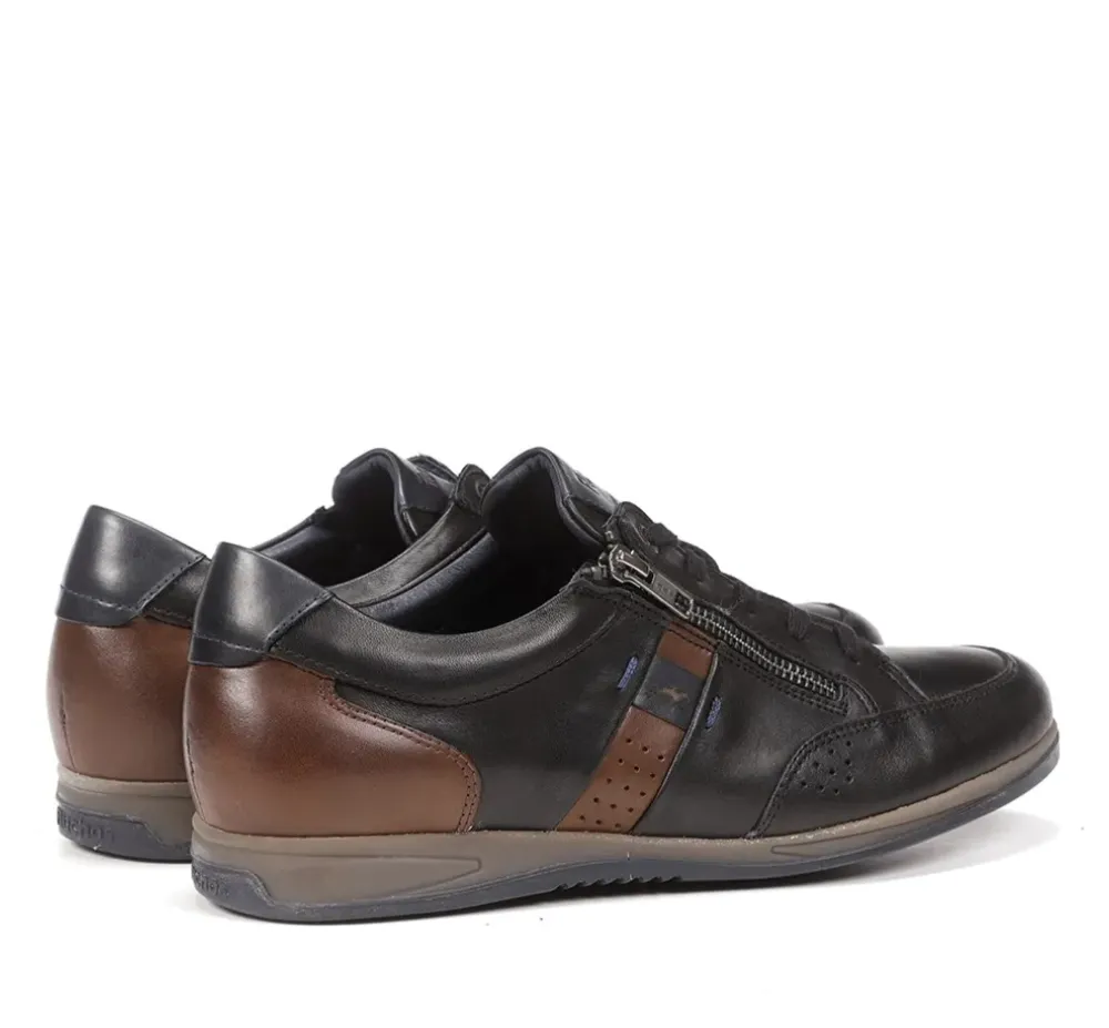 Fluchos Calzado Casual|Deportivos>DANIEL F1281 Zapato Con Cordoness Negro
