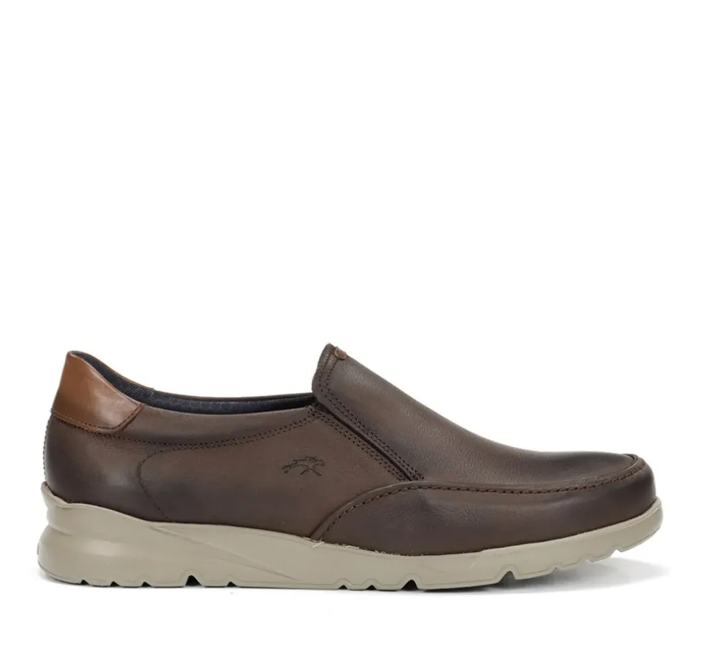 Fluchos Light|Calzado Casual>DARYL F1458 Slip On Marrón
