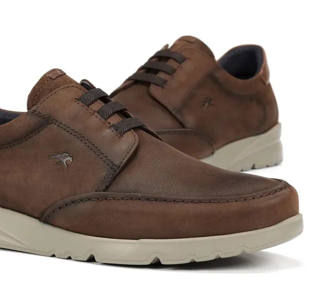 Fluchos Light|Calzado Casual>DARYL F1459 Zapato Marrón
