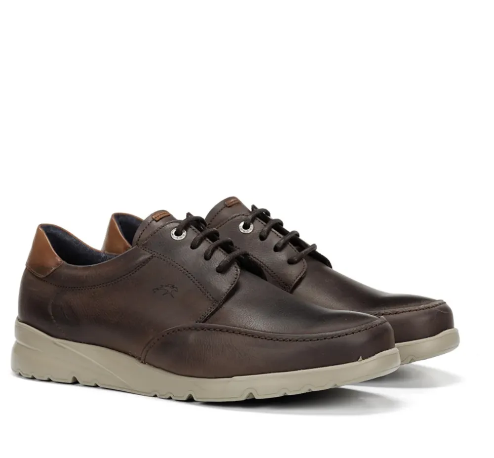 Fluchos Light|Calzado Casual>DARYL F1460 Zapato Marrón